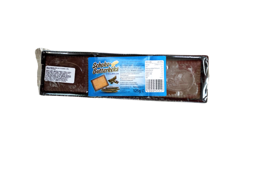 Slika Keks biskvit 125g Mlečna čokolada