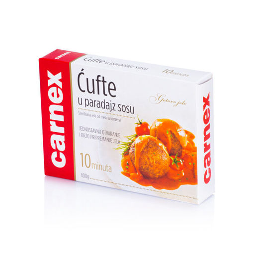 Slika Carnex Ćufte u paradajz sosu 400g