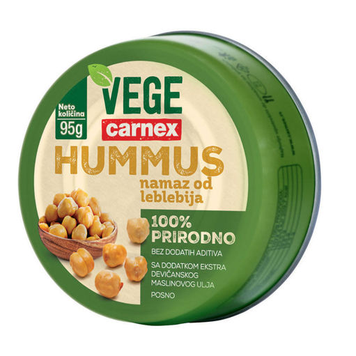 Slika Hummus Carnex Vege 95g