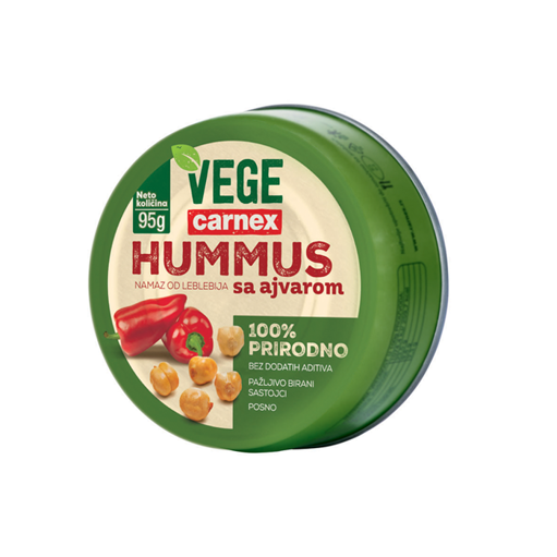 Slika Hummus Carnex Vege ajvar 95g