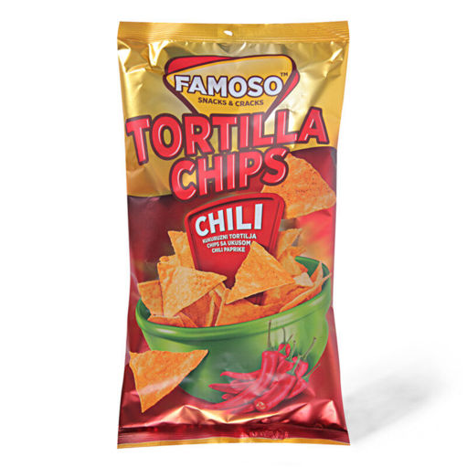 Slika Tortilja čips Chili 85g Famoso