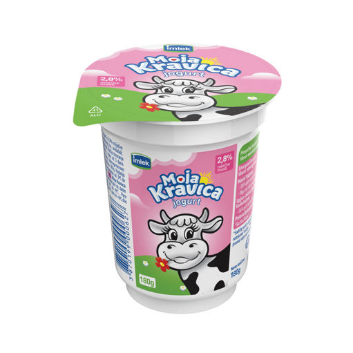 Slika Jogurt Moja kravica 2.8% 180g
