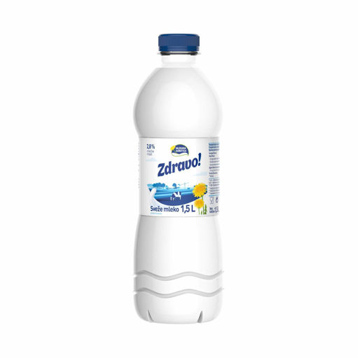 Slika Sveže mleko Zdravo 2.8% 1.5l