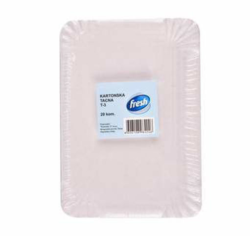 Slika Fresh papirni tanjirici T-3 20/1