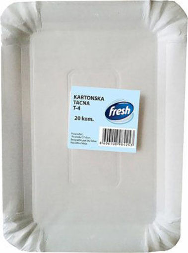 Slika Fresh papirni tanjirici T-4 20/1