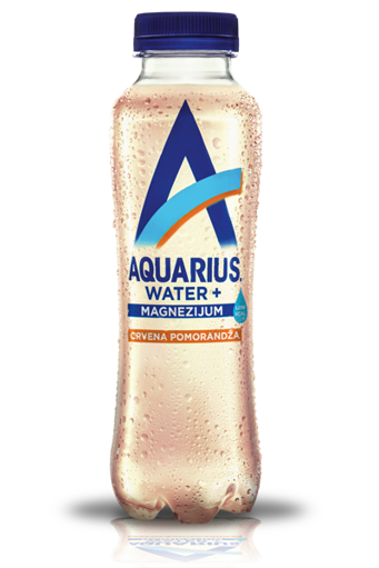 Slika Aquarius voda Crvena pomorandža + Magnezijum 0.4l