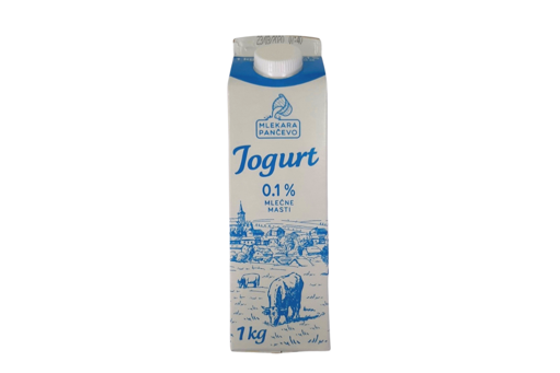 Slika Jogurt 1kg 0.1% Pančevo