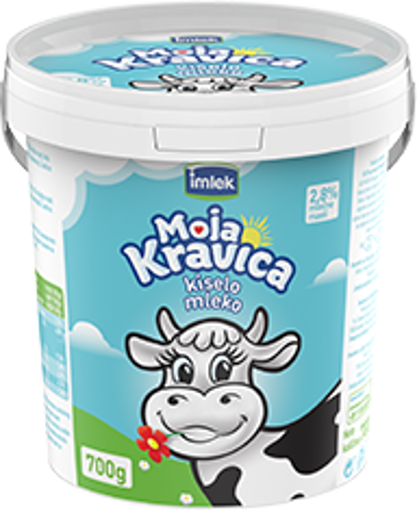 Slika Kiselo mleko Moja kravica 2.8% 700g
