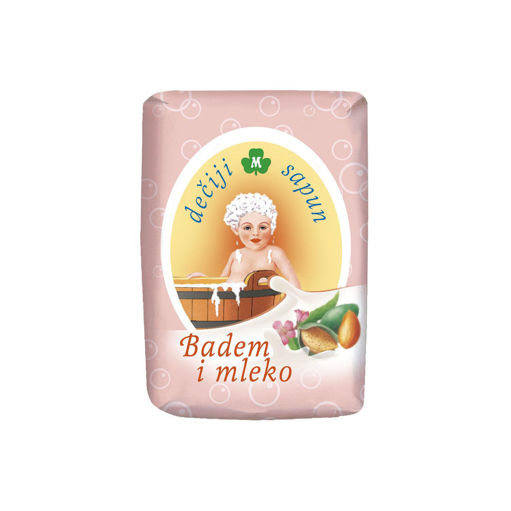 Slika Dečiji sapun Badem i mleko 87g Merima