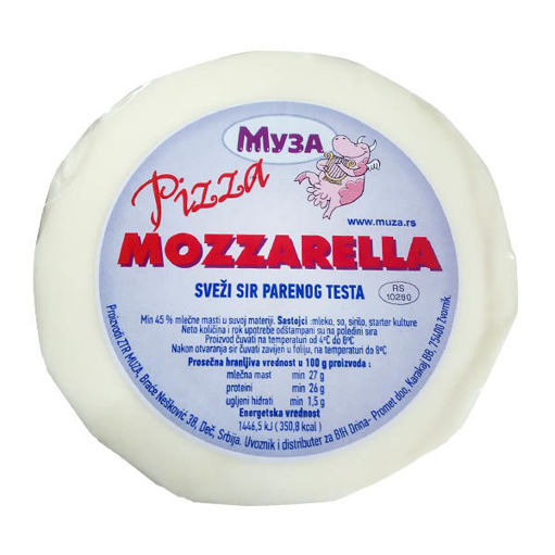 Slika Muza Pizza mozzarela 45% kg