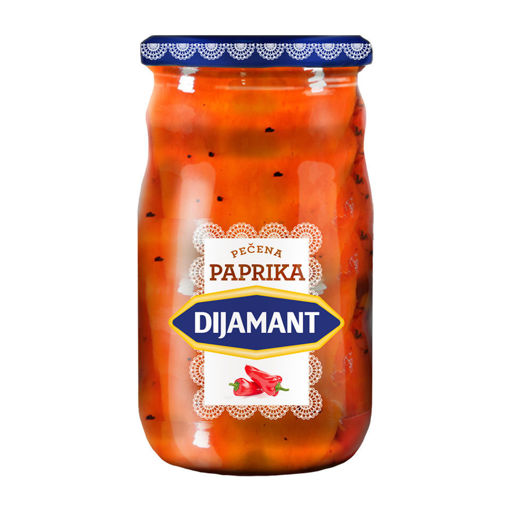 Slika Paprika pečena 680g Dijamant