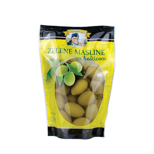 Slika Masline zelene 200g Il capetano vac