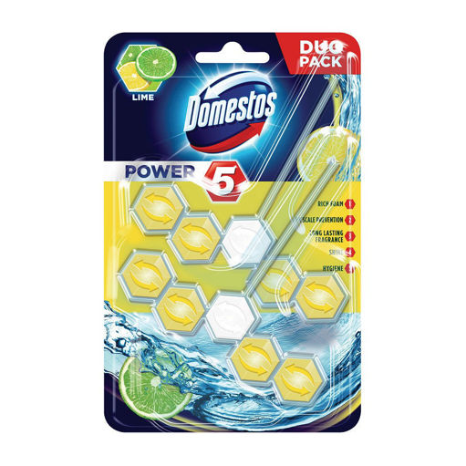 Slika Domestos Power 5 Lime WC osveživač 2x55gr