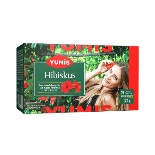 Slika Biljni čaj Hibiskus 30g Yumis