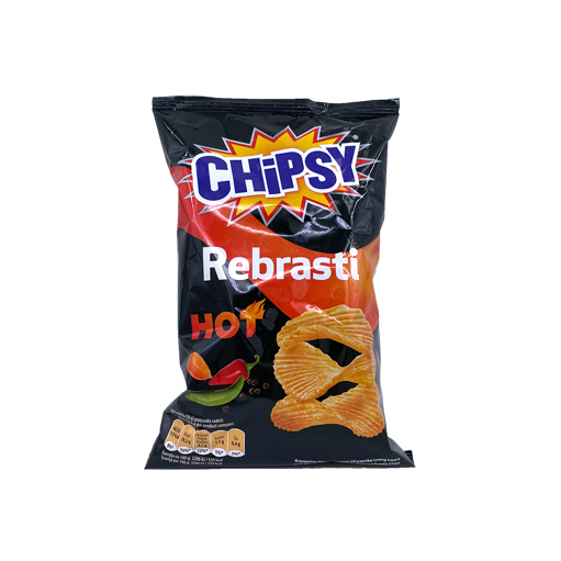 Slika Chipsy rebrasti Hot 40g