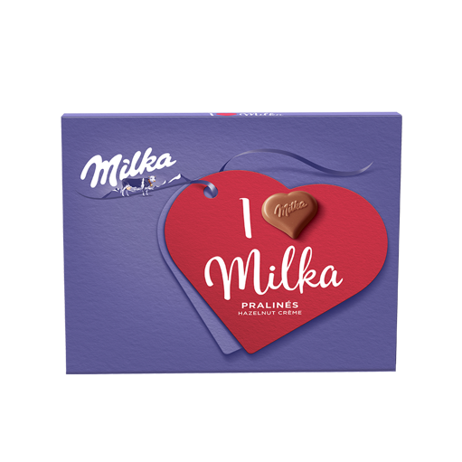 Slika Bombonjere MILKA I Love Milka Nut & Nougat 110g