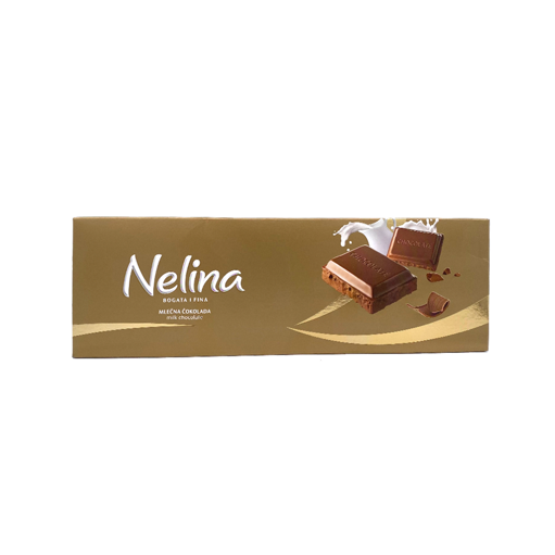 Slika Nelina mlečna čokolada 225g