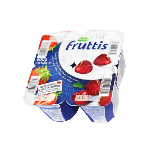 Slika Voćni jogurt Fruttis jagoda trešnja 4.5% 1x125ml