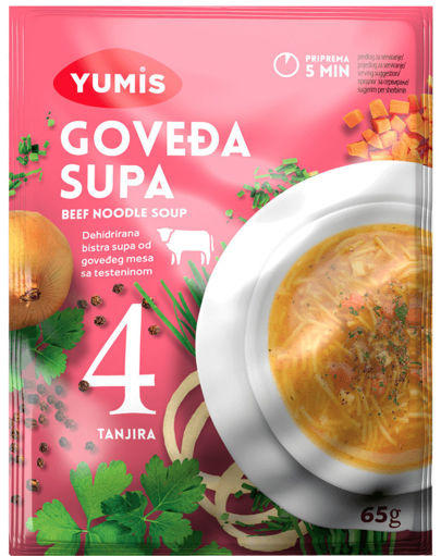 Slika Supa Goveđa bistra 65g Yumis