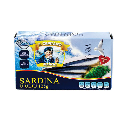 Slika Il capitano sardina 125g