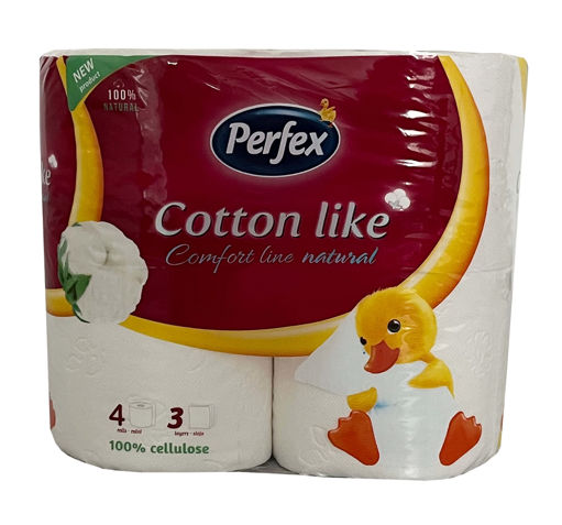 Slika Toalet Papir Cotton Comfort line Natural 4/1 3sl