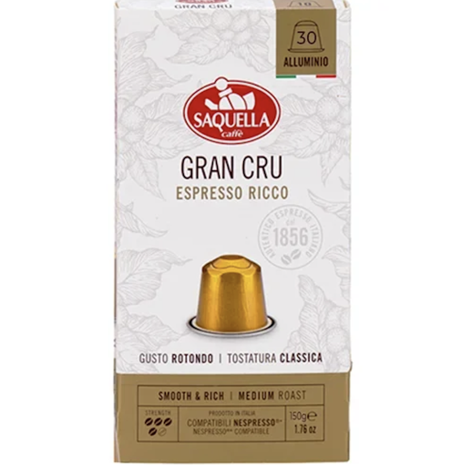 Slika Saquella kapsule Gran Cru Nespresso 150g - 30/1