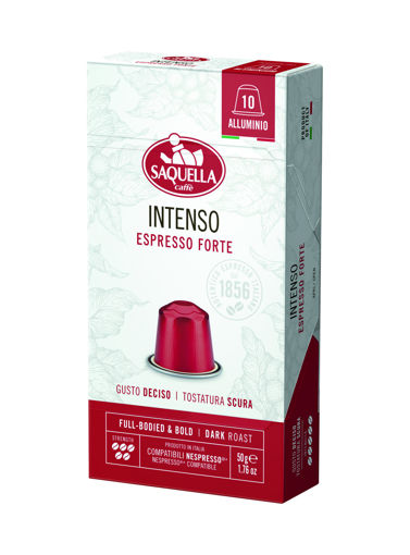 Slika Saquella kapsule Intenso Nespresso 50g - 10/1