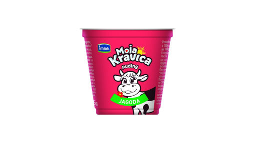 Slika Moja Kravica puding 125 g Jagoda