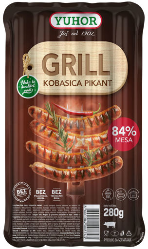 Slika Yuhor Grill kobasica 280 g Pikant