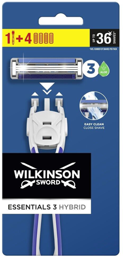 Slika Wilkinson brijac Essentials 3 Hybrid