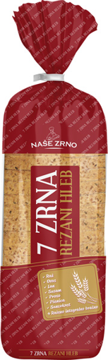 Slika Hleb 7 zrna rezani 450 g Tvojh 5