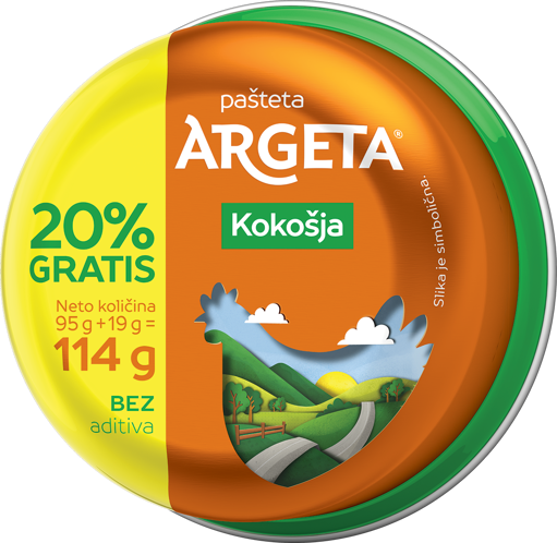 Slika Argeta kokosija 114 g