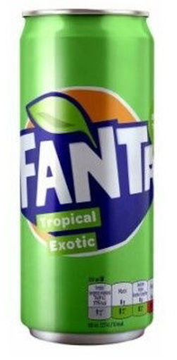 Slika Fanta 0.33 tropic limenka