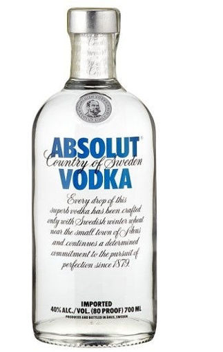 Slika Vodka Absolute blue 0.7