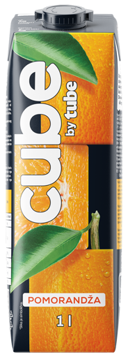 Slika Cube by Tube 1 L Pomorandza