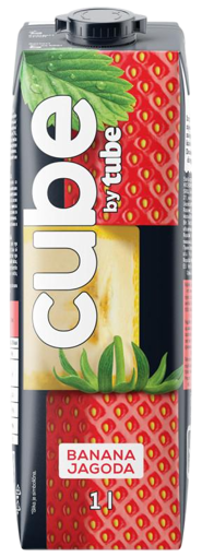 Slika Cube by Tube 1 L Banana Jagoda