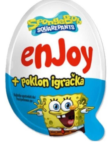Slika Sponge Bob enjoy jaje 20 g