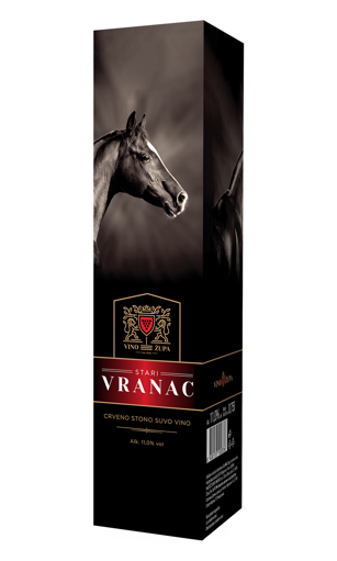 Slika Vranac kutija 0.75 Vino zupa