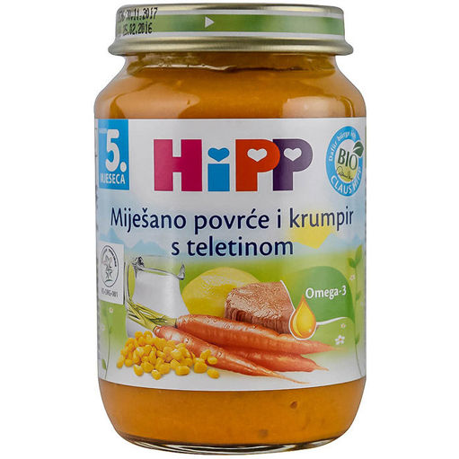 Slika HiPP kasica povr krom tele 190 g