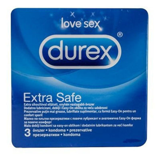 Slika Durex kondom extra safe 3/1