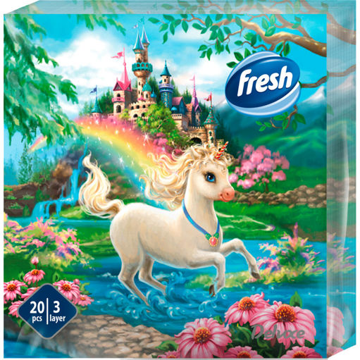 Slika Salveta Fresh 20/1 Jednorog