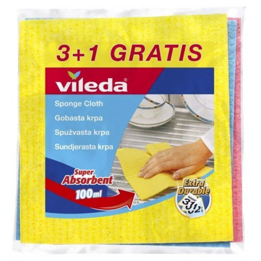 Slika Vileda sundjerasta krpa 3+1