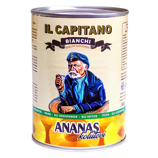 Slika Ananas kolut 580 ml Il Capitano