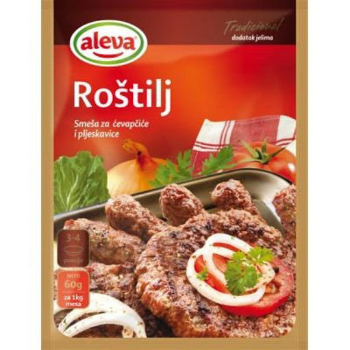 Slika Rostilj smesa cevap i pljesk. 60g Aleva