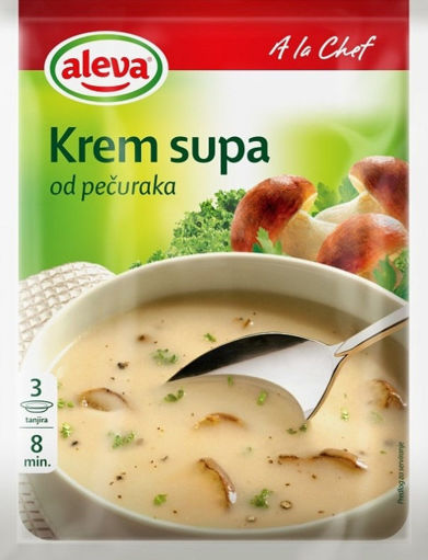 Slika Supa krem pecurke 51 g Aleva