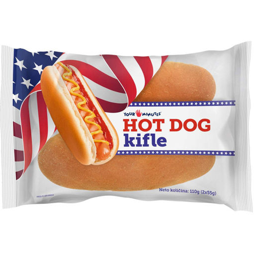 Slika Kifle Hot dog 2x55 g Tvojih 5
