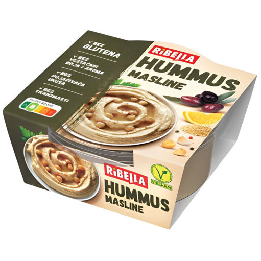 Slika Ribella Hummus Masline 200g