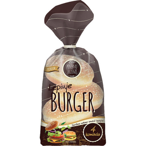 Slika Burger zemicka 200g Pons