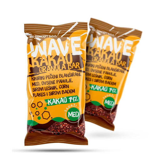 Slika Bio kakao granola bar 50g