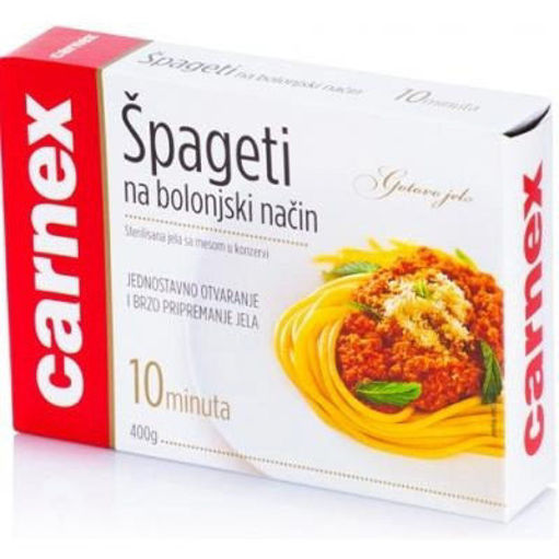 Slika Carnex spageti bolonjez 400g